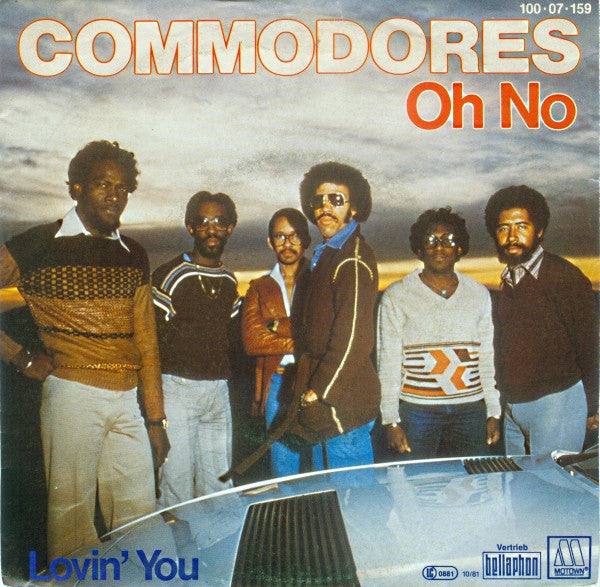 Commodores : Oh No (7", Single)