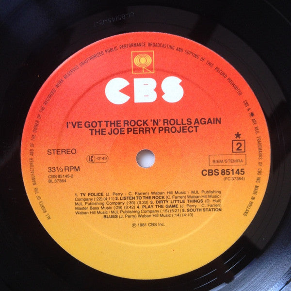 The Joe Perry Project : I've Got The Rock 'N' Rolls Again (LP, Album)