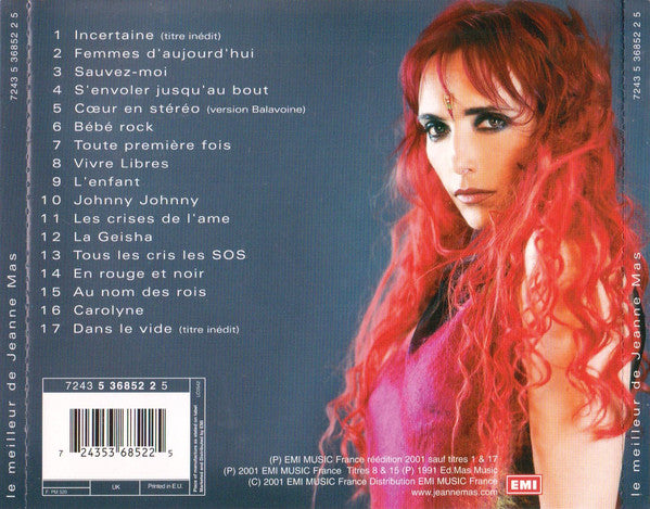 Jeanne Mas : Le Meilleur De Jeanne Mas (CD, Comp)