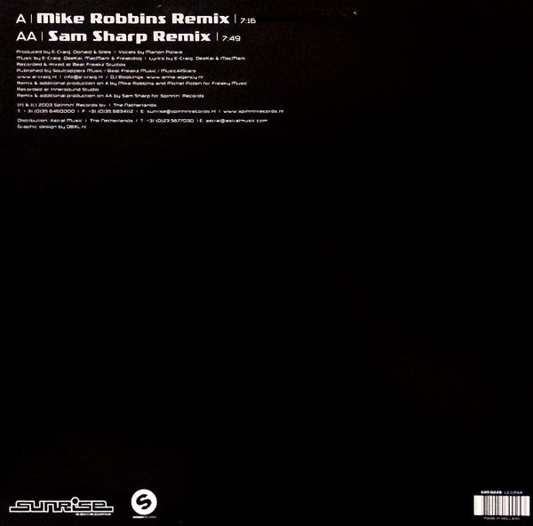 E-Craig : The Beat Goes On (Remixes) (12")