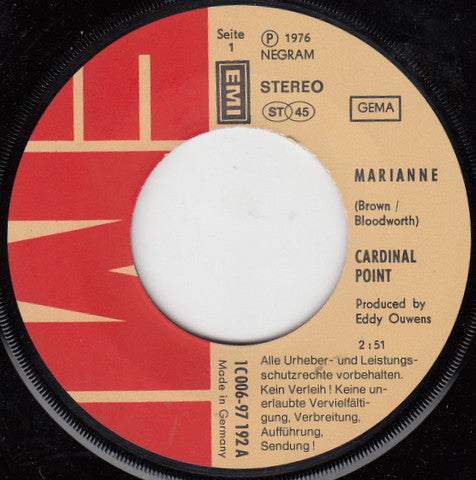 Cardinal Point : Marianne (7", Single)