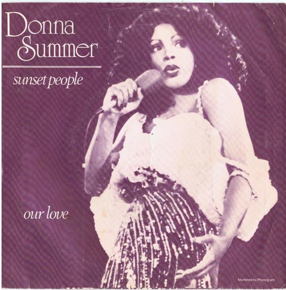 Donna Summer : Sunset People (7", Single)