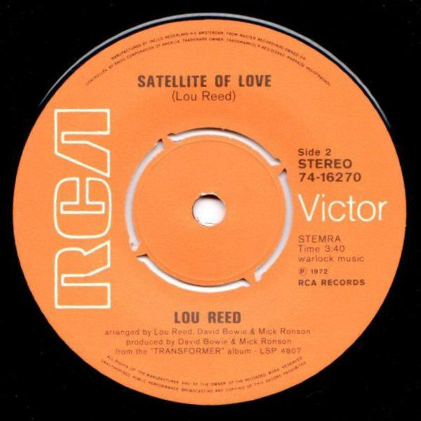 Lou Reed : Vicious (7", Single)