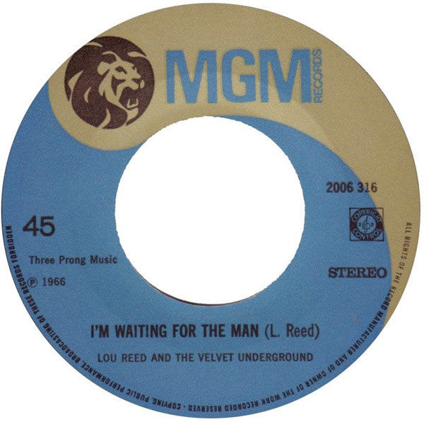 Lou Reed & The Velvet Underground : I'm Waiting For The Man (7", Maxi)