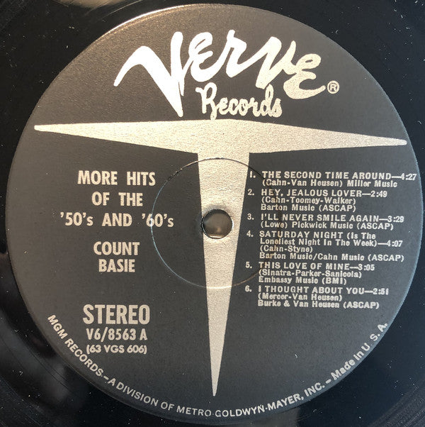 Count Basie : More Hits Of The '50's And '60's (LP, Album)