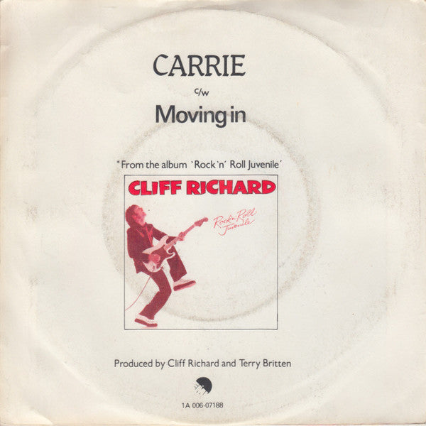 Cliff Richard : Carrie (7", Single)