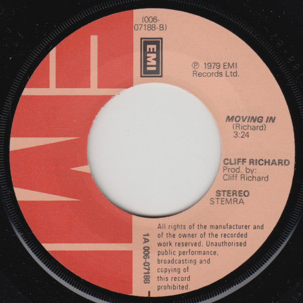 Cliff Richard : Carrie (7", Single)