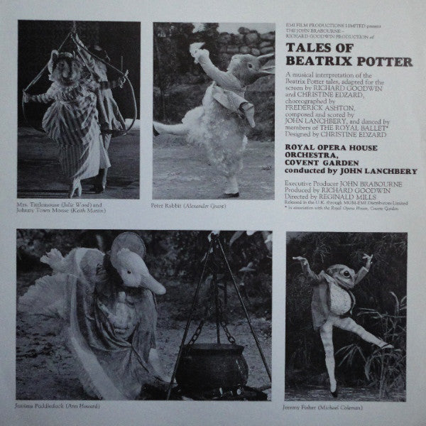 Orchestra Of The Royal Opera House, Covent Garden Conducted By John Lanchbery : Music From The Film Tales Of Beatrix Potter (LP)