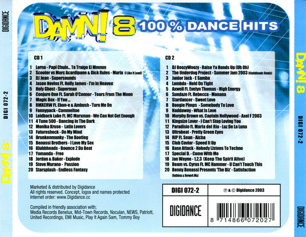 Various : Damn! 8 (2xCD, Comp)