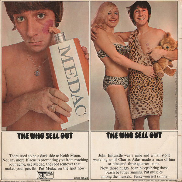 The Who : The Who Sell Out (LP, Album, Mono)