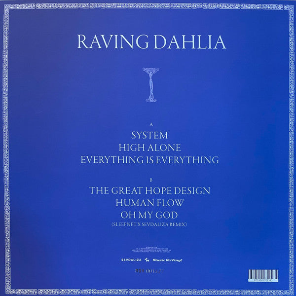 Sevdaliza : Raving Dahlia (12", EP, Ltd, Num, Sol)