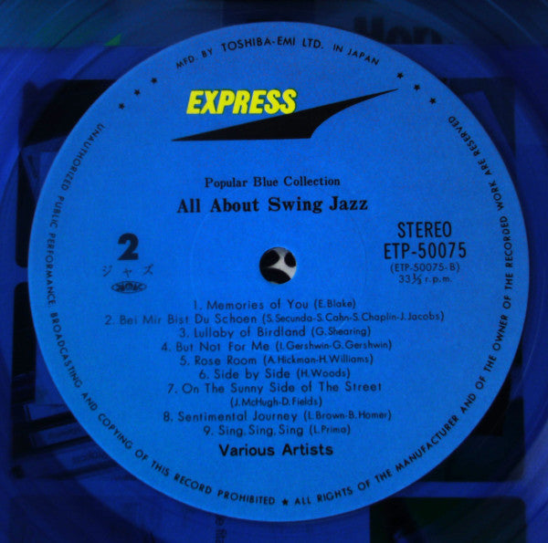 Various : Satin Doll All About Swing Jazz (LP, Ltd, Blu)