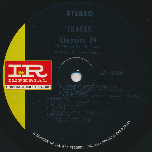 Classics IV* : Traces (LP, Album)