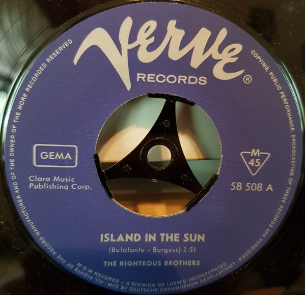 The Righteous Brothers : Island In The Sun (7")