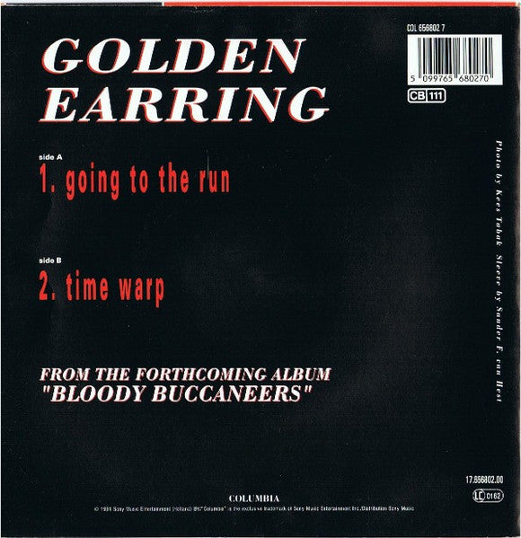 Golden Earring : Going To The Run (7", Single)