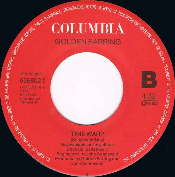 Golden Earring : Going To The Run (7", Single)