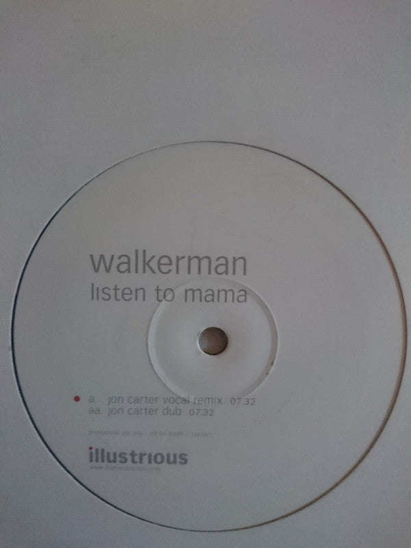 Walkerman : Listen To Mama (12", Promo)