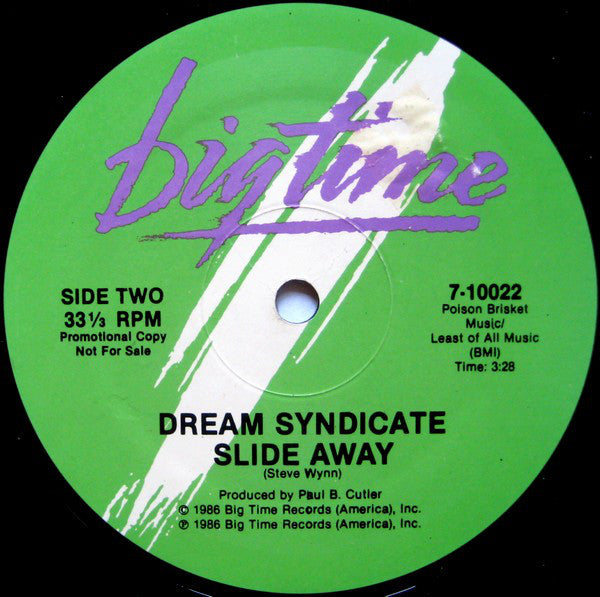 The Dream Syndicate : Slide Away (12", Single, Promo)