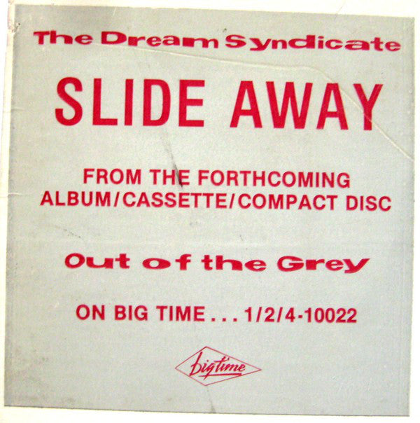 The Dream Syndicate : Slide Away (12", Single, Promo)