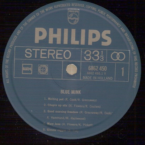 Blue Mink : Blue Mink (LP, Album, Club)