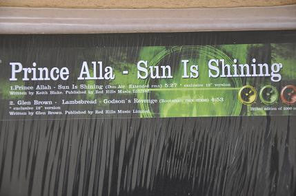 Prince Alla / Glen Brown : Sun Is Shining / Lambsbread (12")