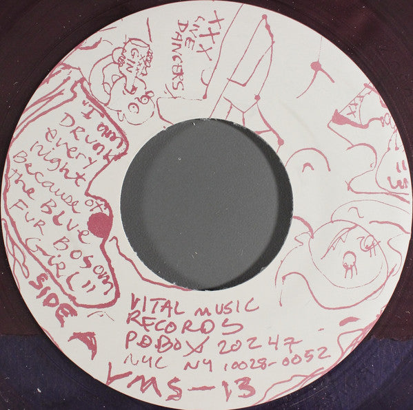 Dogbowl : I Am Drunk Every Night Because Of The Blue Fur Bosom Girl (7", Single, Pur)