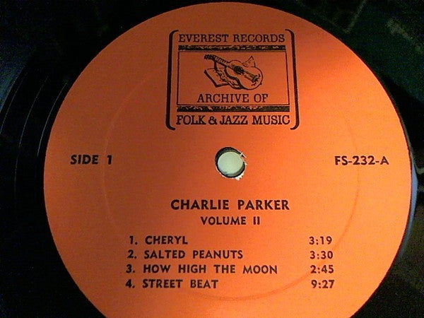 Charlie Parker : Charlie Parker Volume II (LP, Comp)