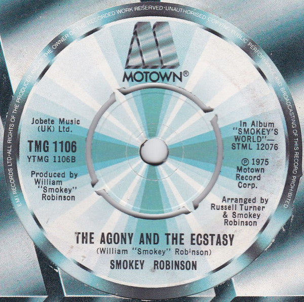 Smokey Robinson : Madam X (7", Single)