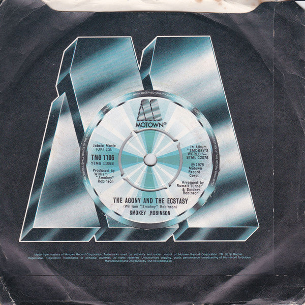 Smokey Robinson : Madam X (7", Single)
