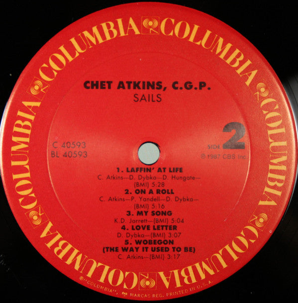 Chet Atkins, C.G.P.* : Sails (LP, Album)