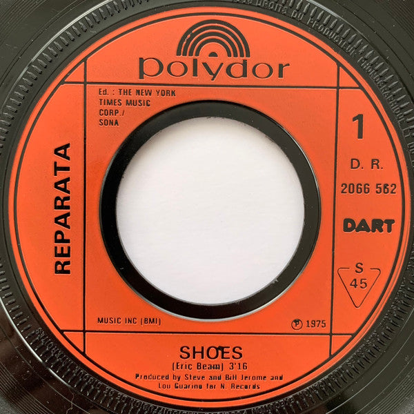 Reparata : Shoes (7", Single, Red)