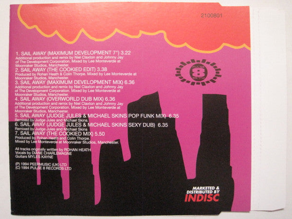 Urban Cookie Collective : Sail Away (CD, Maxi)