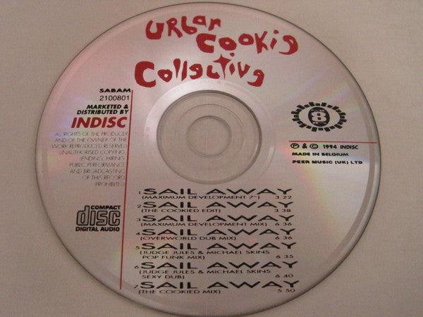 Urban Cookie Collective : Sail Away (CD, Maxi)