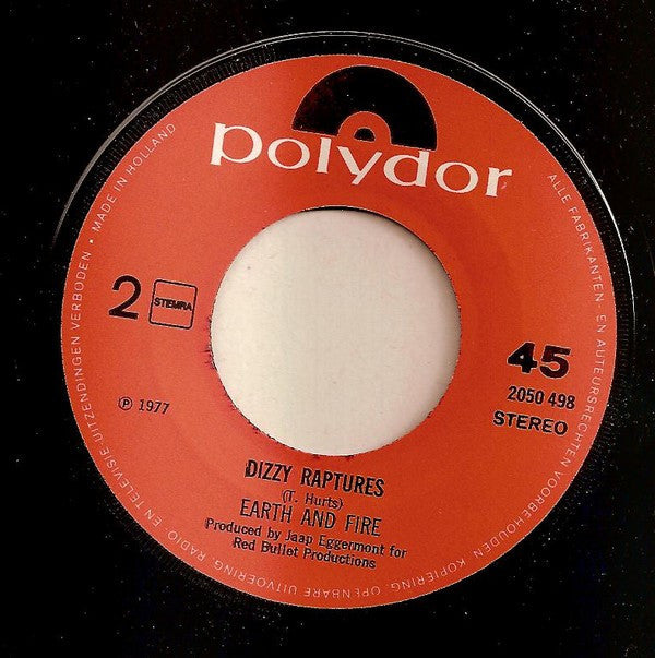 Earth & Fire* : 7 8th Avenue (7", Single)