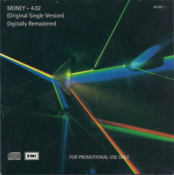 Pink Floyd : Money (Dark Side Of The Moon Twentieth Anniversary) (CD, Single, Promo, RM, Car)