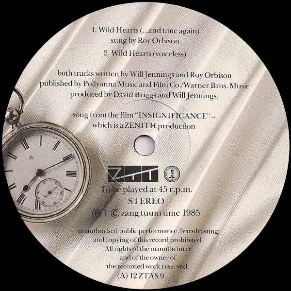 Roy Orbison : Wild Hearts (...And Time Again) (12", Single)