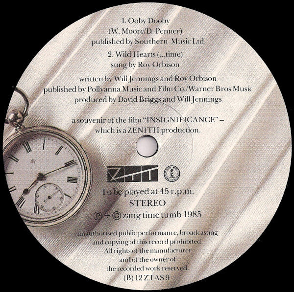 Roy Orbison : Wild Hearts (...And Time Again) (12", Single)