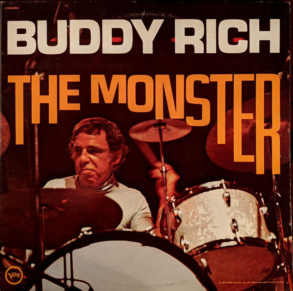 Buddy Rich : The Monster (2xLP, Comp, Gat)