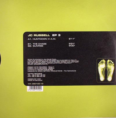 JC Russell : EP 3 (12", EP)