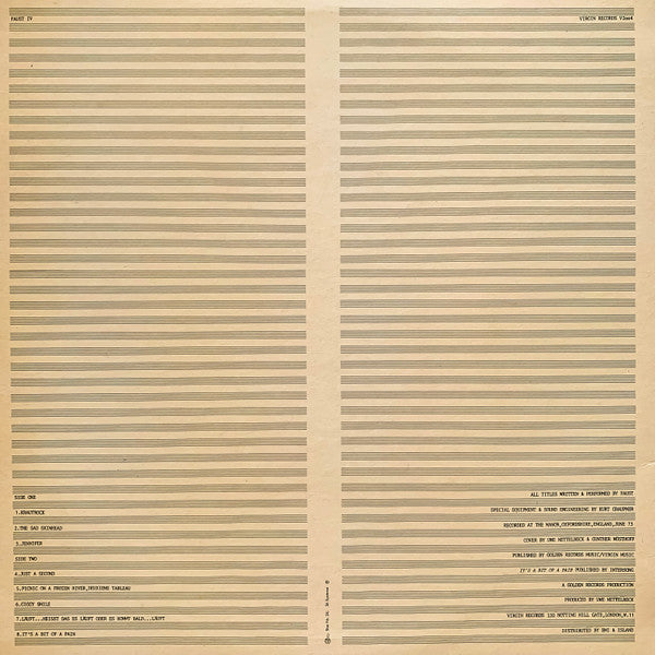 Faust : Faust IV (LP, Album)