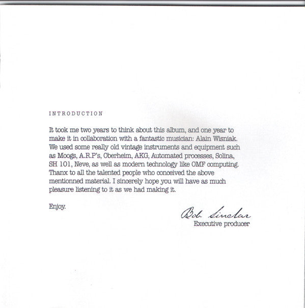 Bob Sinclar : III (CD, Album)