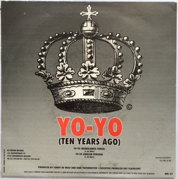 Plaza : Yo-Yo (Ten Years Ago) (7", Single)