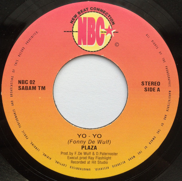 Plaza : Yo-Yo (Ten Years Ago) (7", Single)