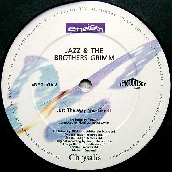 Jazz & The Brothers Grimm : (Let's All Go Back) Disco Nights (12", Single)