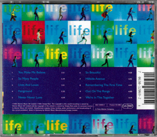 Simply Red : Life (CD, Album, Unofficial)
