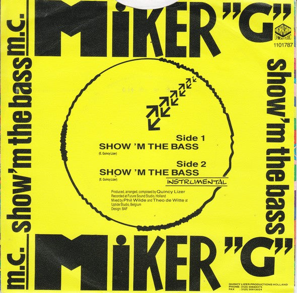 MC Miker G : Show 'M The Bass (7")