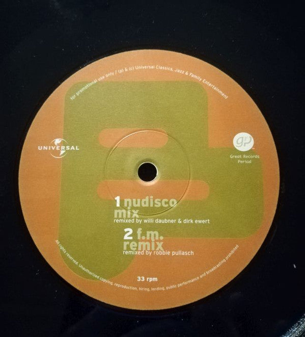 Al Jarreau : Puddit (Put It Where You Want It) (12", Promo)