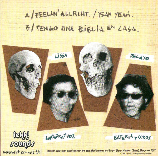 Los Idiotas : Tengo Una Biblia En Casa (7", Ltd)