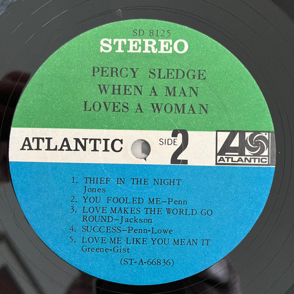 Percy Sledge : When A Man Loves A Woman (LP, Album)