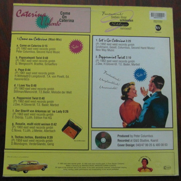Caterina Valente : Come On Caterina (Maxi-Mix) (12", P/Mixed, Mad)